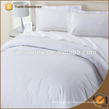 High Quality 100% Cotton Plain White Hotel Bed Sheets